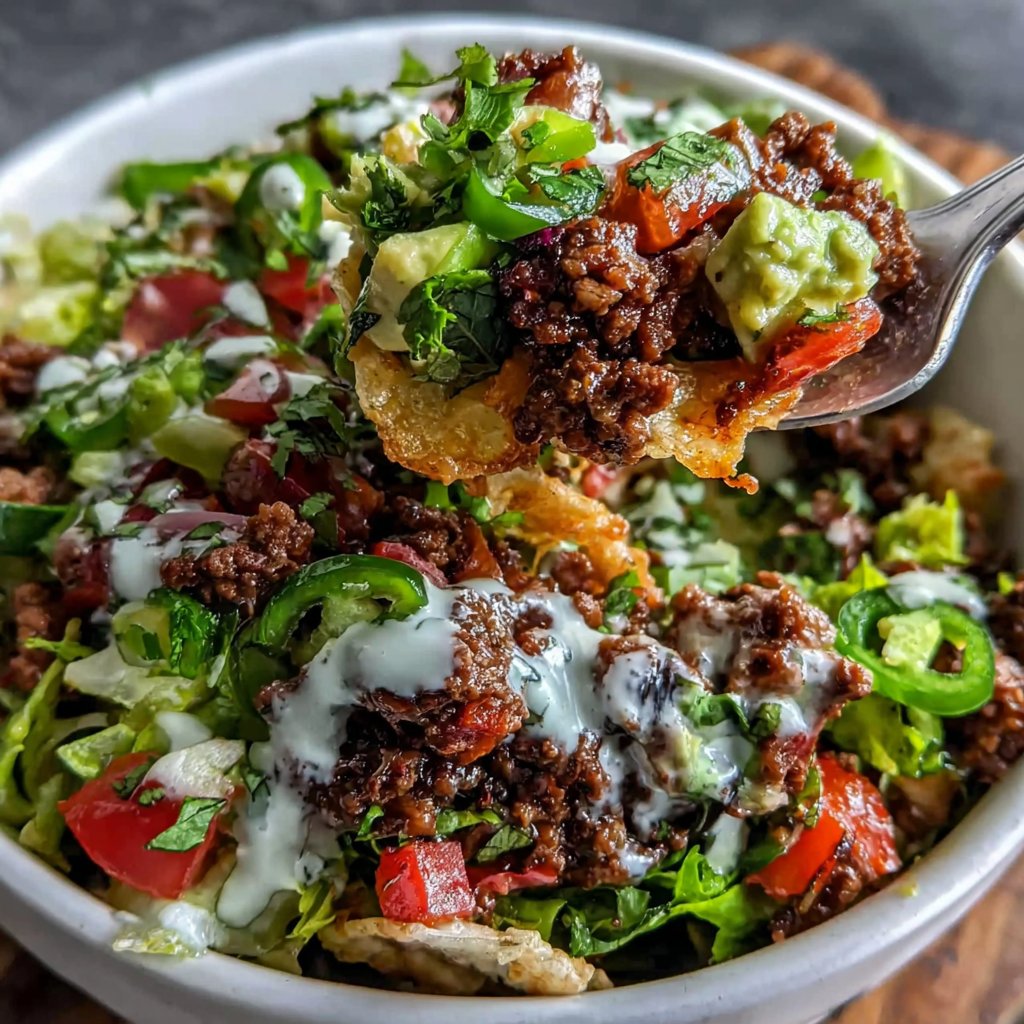 Savory Taco Lunch Salad