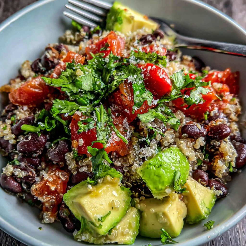 Quinoa and Black Bean Bowl