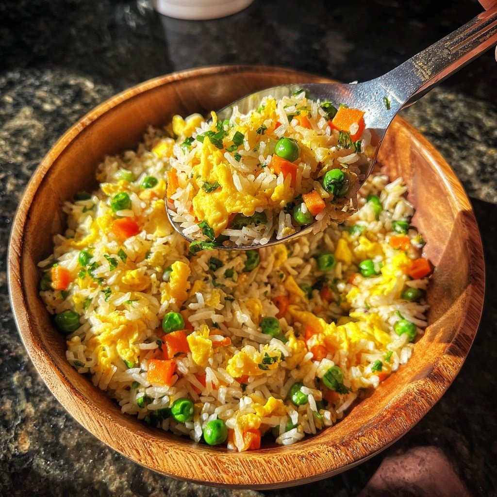 Quick 10 Minute Egg Fried Rice