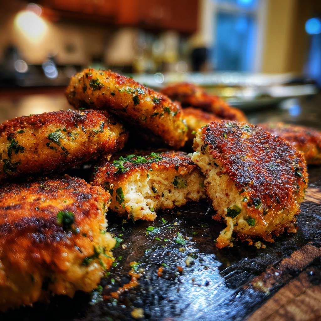 Herb-Crusted Salmon Patties