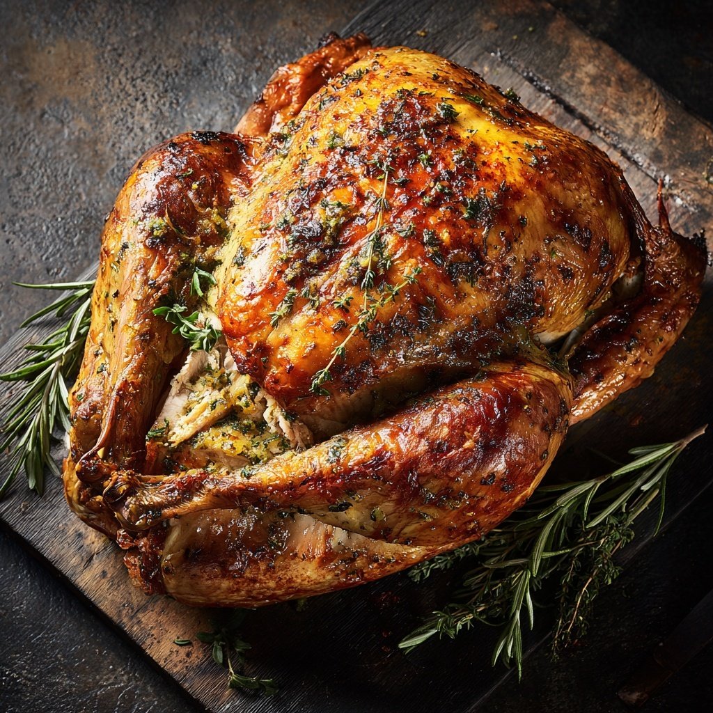 Festive Herb Roast Turkey
